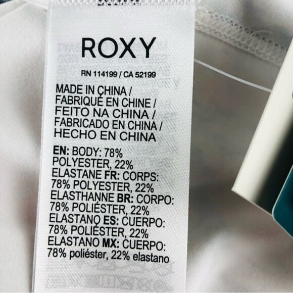 Roxy Womens Kaileo High Waisted Ankle Length Workout Leggings X-Large - Picture 13 of 14